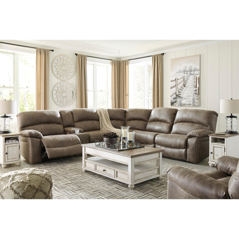 Benchcraft Segburg Power Reclining Leather Look 4 pc Sectional 3430359/3430377/3430354/3430362 IMAGE 10