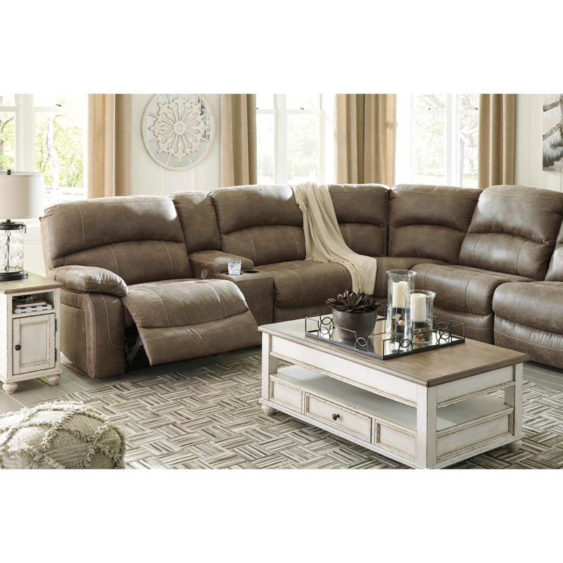 Benchcraft Segburg Power Reclining Leather Look 4 pc Sectional 3430359/3430377/3430354/3430362 IMAGE 8
