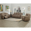 Steve Silver Furniture Isabella Reclining Leather Look Sofa IS850SS IMAGE 3