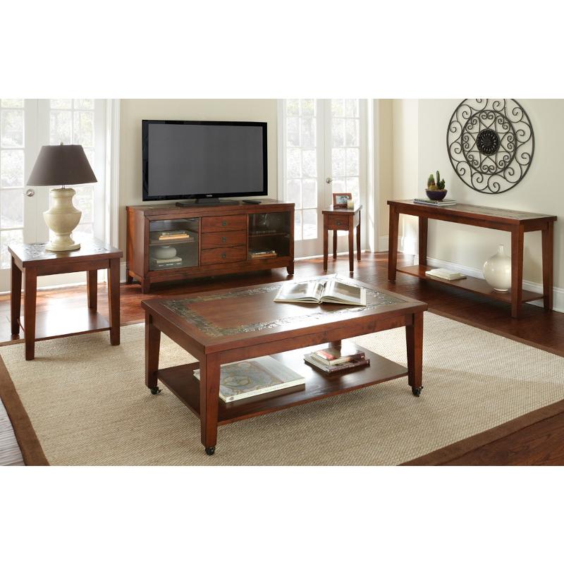Steve Silver Furniture Davenport Chairside Table DA200E IMAGE 2