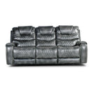 Steve Silver Furniture Park Avenue Power Reclining Polyurethane Sofa KA950SG IMAGE 1
