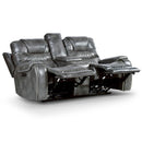Steve Silver Furniture Park Avenue Power Reclining Polyurethane Loveseat KA950CLG IMAGE 2