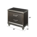Acme Furniture Sadie 2-Drawer Nightstand 27943 IMAGE 2