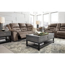  Signature Design by Ashley Stoneland Reclining Leather Look Sofa 3990588 IMAGE 6