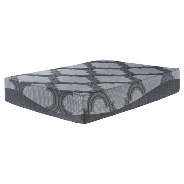  Sierra Sleep 12 Inch Ashley Hybrid M62841 King Mattress IMAGE 1