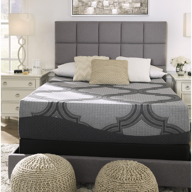  Sierra Sleep 12 Inch Ashley Hybrid M62841 King Mattress IMAGE 9