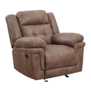 Steve Silver Furniture Anastasia Glider Fabric Recliner AT850CC IMAGE 1