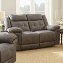 Steve Silver Furniture Anastasia Reclining Fabric Loveseat AT850L IMAGE 1