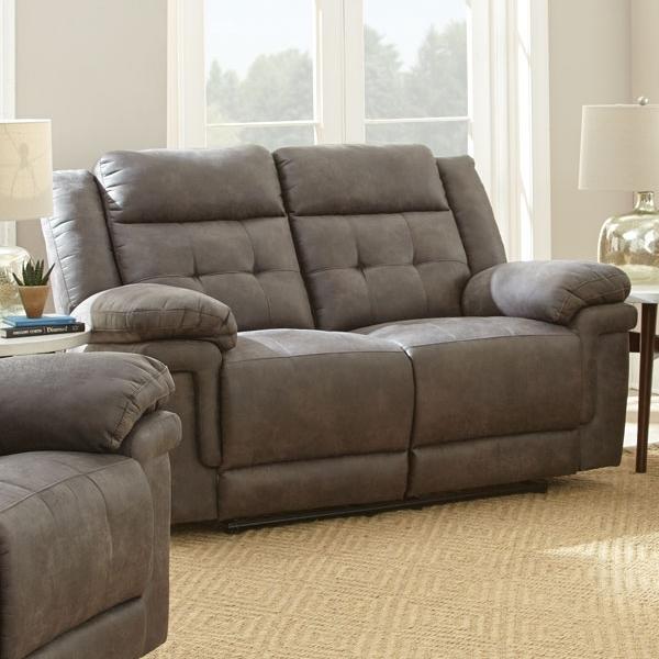 Steve Silver Furniture Anastasia Reclining Fabric Loveseat AT850L IMAGE 1