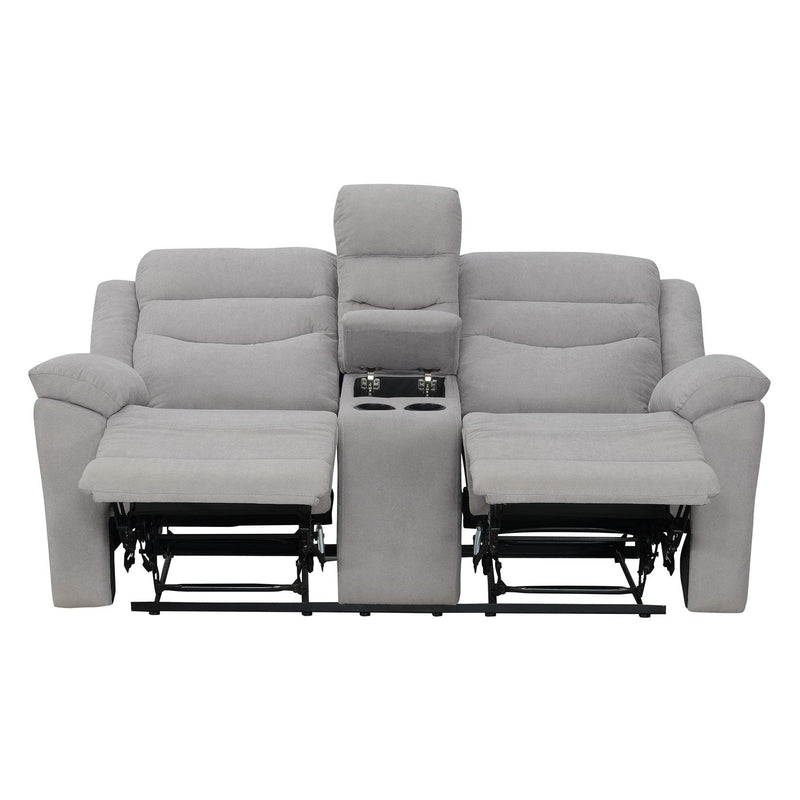 Steve Silver Furniture Chenango Reclining Fabric Loveseat CH900LLG IMAGE 2