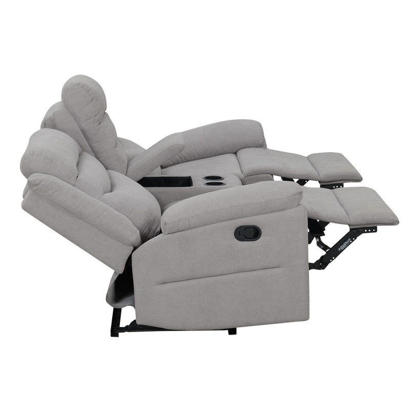 Steve Silver Furniture Chenango Reclining Fabric Loveseat CH900LLG IMAGE 6