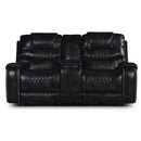 Steve Silver Furniture Park Avenue Power Reclining Polyurethane Loveseat KA950CLB IMAGE 1