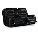 Steve Silver Furniture Park Avenue Power Reclining Polyurethane Loveseat KA950CLB IMAGE 3
