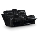 Steve Silver Furniture Park Avenue Power Reclining Polyurethane Loveseat KA950CLB IMAGE 4