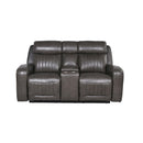 Steve Silver Furniture Avila Power Reclining Leather Loveseat AV850L IMAGE 1