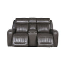 Steve Silver Furniture Avila Power Reclining Leather Loveseat AV850L IMAGE 3