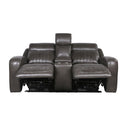 Steve Silver Furniture Avila Power Reclining Leather Loveseat AV850L IMAGE 5