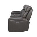Steve Silver Furniture Avila Power Reclining Leather Loveseat AV850L IMAGE 7