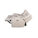 Steve Silver Furniture Duval Power Reclining Leather Loveseat with Console DU850L IMAGE 9
