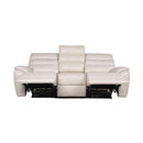 Steve Silver Furniture Duval Power Reclining Leather Sofa DU850S IMAGE 3