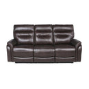 Steve Silver Furniture Duval Power Reclining Leather Sofa FT850SC IMAGE 1