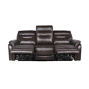 Steve Silver Furniture Duval Power Reclining Leather Sofa FT850SC IMAGE 3