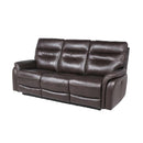 Steve Silver Furniture Duval Power Reclining Leather Sofa FT850SC IMAGE 4