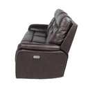 Steve Silver Furniture Duval Power Reclining Leather Sofa FT850SC IMAGE 7