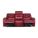 Steve Silver Furniture Fortuna Power Reclining Leather Sofa FT850SW IMAGE 3