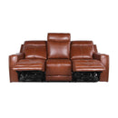Steve Silver Furniture Natalia Power Reclining Leather Sofa NT850SC IMAGE 3