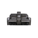 Steve Silver Furniture Natalia Power Reclining Leather/Polyurethane Loveseat NT850LS IMAGE 3