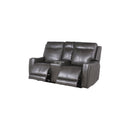 Steve Silver Furniture Natalia Power Reclining Leather/Polyurethane Loveseat NT850LS IMAGE 5