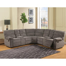 Steve Silver Furniture Conan Reclining Fabric 3 pc Sectional CN950LALG/CN950WEG/CN950RALG IMAGE 1