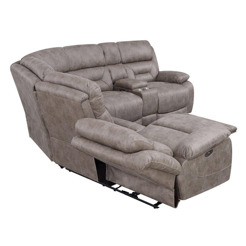 Steve Silver Furniture Aria Power Reclining Fabric 3 pc Sectional AA800LALS/AA800RALS/AA800WES IMAGE 3