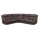 Steve Silver Furniture Aria Power Reclining Fabric 3 pc Sectional AA800LALBN/AA800RALBN/AA800WEBN IMAGE 1
