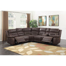 Steve Silver Furniture Aria Power Reclining Fabric 3 pc Sectional AA800LALBN/AA800RALBN/AA800WEBN IMAGE 4