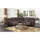 Steve Silver Furniture Aria Power Reclining Fabric 3 pc Sectional AA800LALBN/AA800RALBN/AA800WEBN IMAGE 5