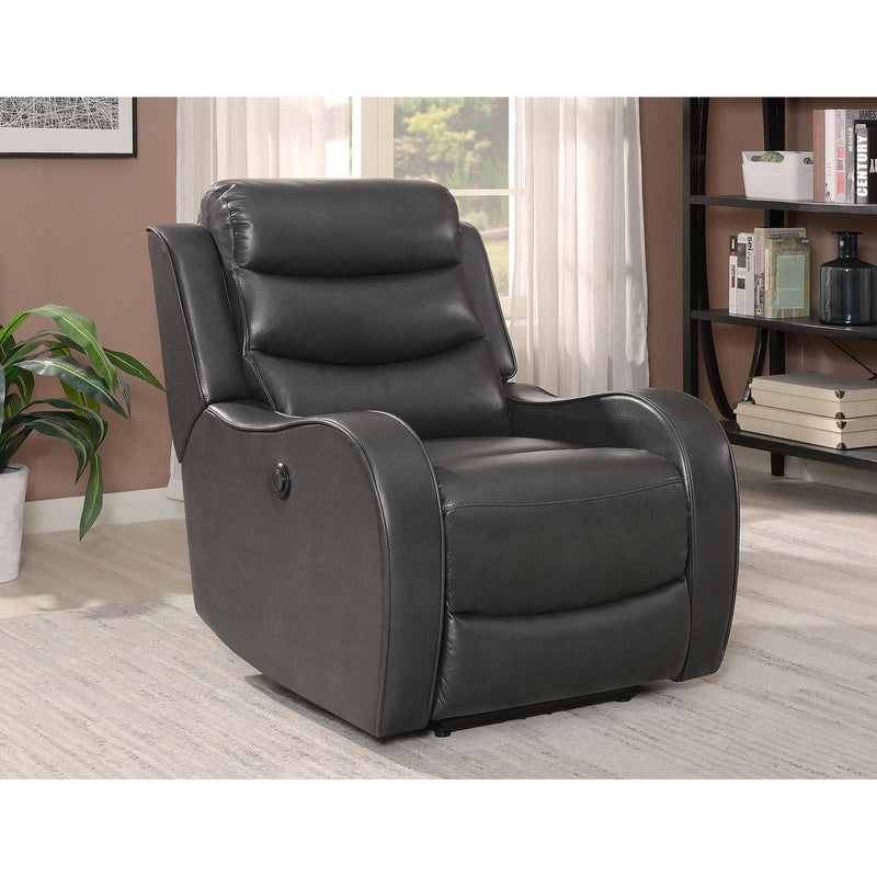 Steve Silver Furniture Wyatt Power Fabric Recliner WY850PCCA IMAGE 3