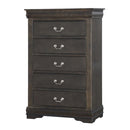 Acme Furniture Louis Philippe 5-Drawer Chest 26796 IMAGE 2