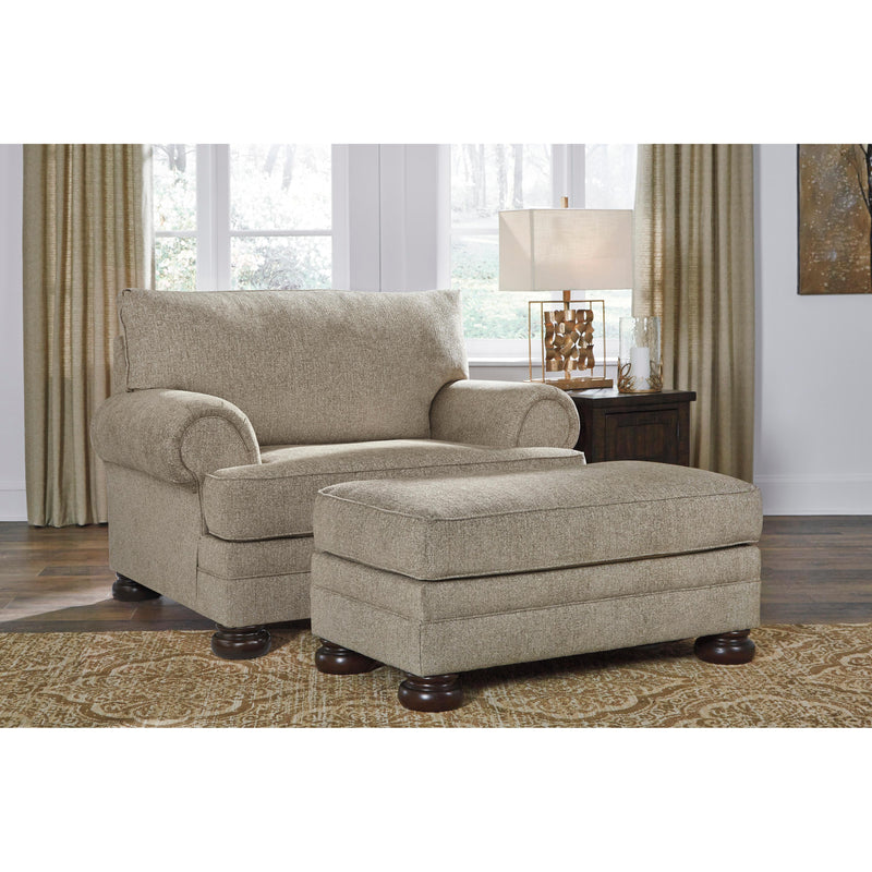  Signature Design by Ashley Kananwood Fabric Ottoman 2960314 IMAGE 3