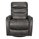  Signature Design by Ashley Riptyme Swivel Glider Leather Look Recliner 4640261 IMAGE 1