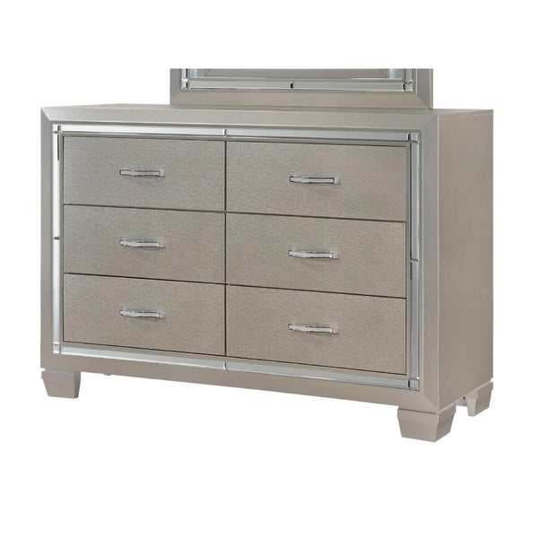  Elements International Platinum Youth 6-Drawer Kids Dresser LT111DR IMAGE 1