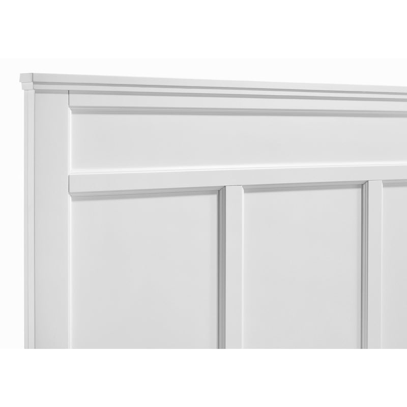 New Classic Furniture Andover B677W Queen Panel Bed - White IMAGE 4