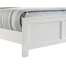 New Classic Furniture Andover B677W Queen Panel Bed - White IMAGE 5
