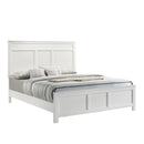 New Classic Furniture Andover B677W California King Panel Bed - White IMAGE 1