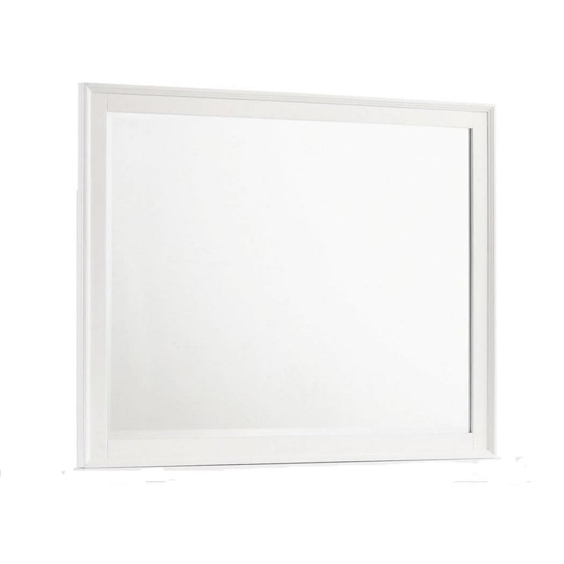 New Classic Furniture Andover B677W-060 Mirror - White IMAGE 1