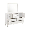 New Classic Furniture Andover B677W-050 Dresser - White IMAGE 3