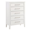 New Classic Furniture Andover B677W-070 Chest - White IMAGE 1