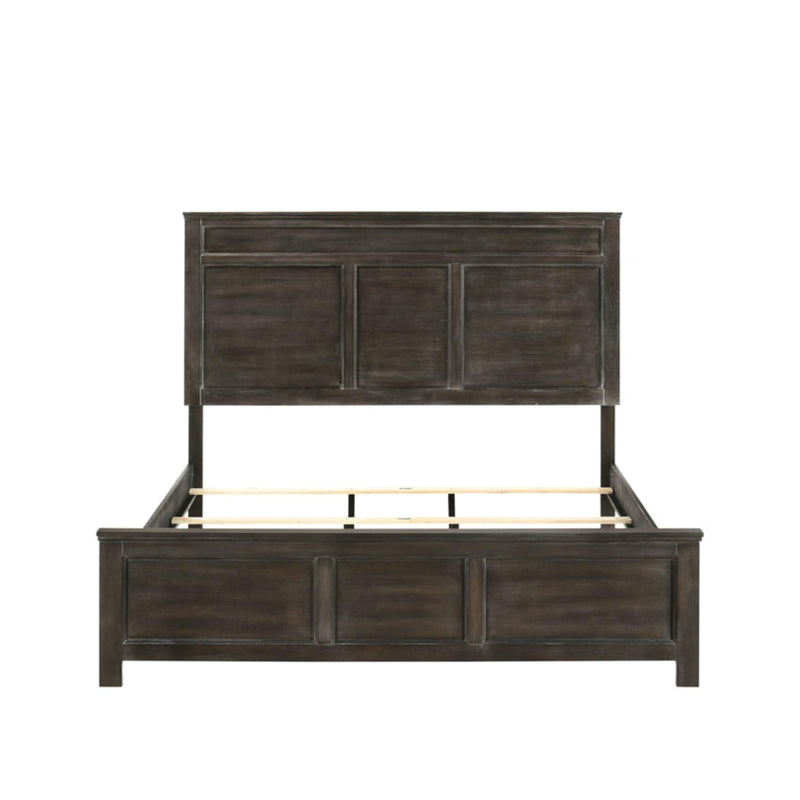 New Classic Furniture Andover B677B King Panel Bed - Nutmeg IMAGE 3