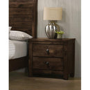 New Classic Furniture Blue Ridge B1334-040 Nightstand - Rustic Gray IMAGE 1